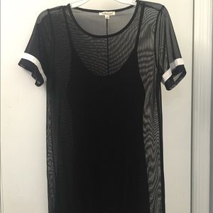 Sheer Jersey Dress